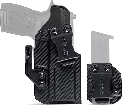 Funda IWB para Sig Sauer P320 Compact  Compañía propiedad de veteranos de combate  Fundas de transporte ocultas en el interior de la cintura