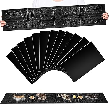 12 Pack Extra Large Glue Traps for Mice and Rats