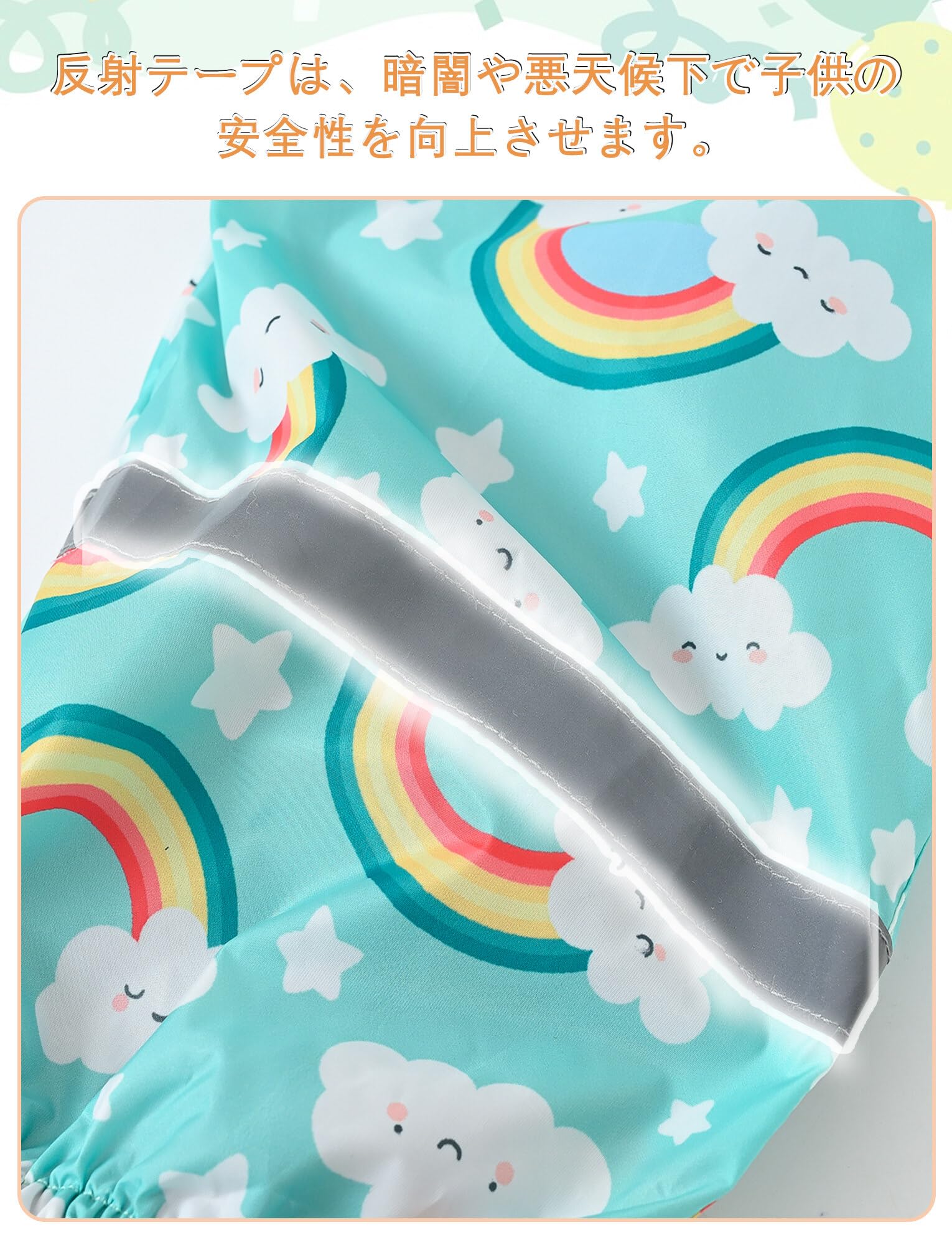 Happy Cherry - Pantalones de Lluvia Impermeables Niño Niña para Al aire libre Día lluvioso Jugando en Barro Infantil Niños Niñas Mono Pantalón con peto de Dibujos Animados - 2-11 Años
