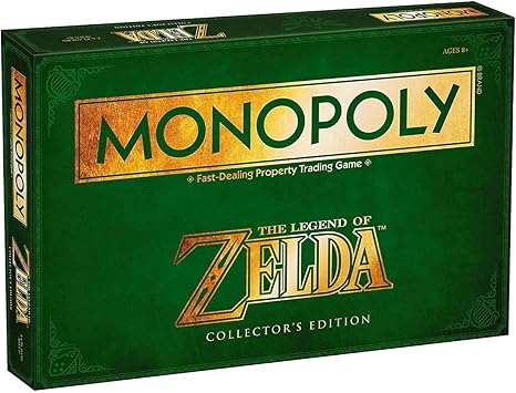 Amazon.com: Monopoly: The legend of Zelda, edición para coleccionistas : Juguetes y Juegos