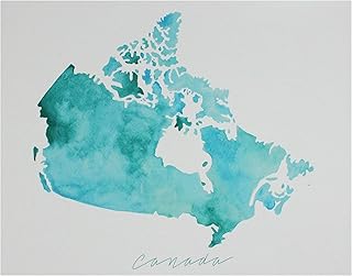 Canada Map, Canada Map Print, Map Print, Map Gift, Watercolor Map, Map Art, Watercolor Print, Canadian Gift, Canadian Wall Art