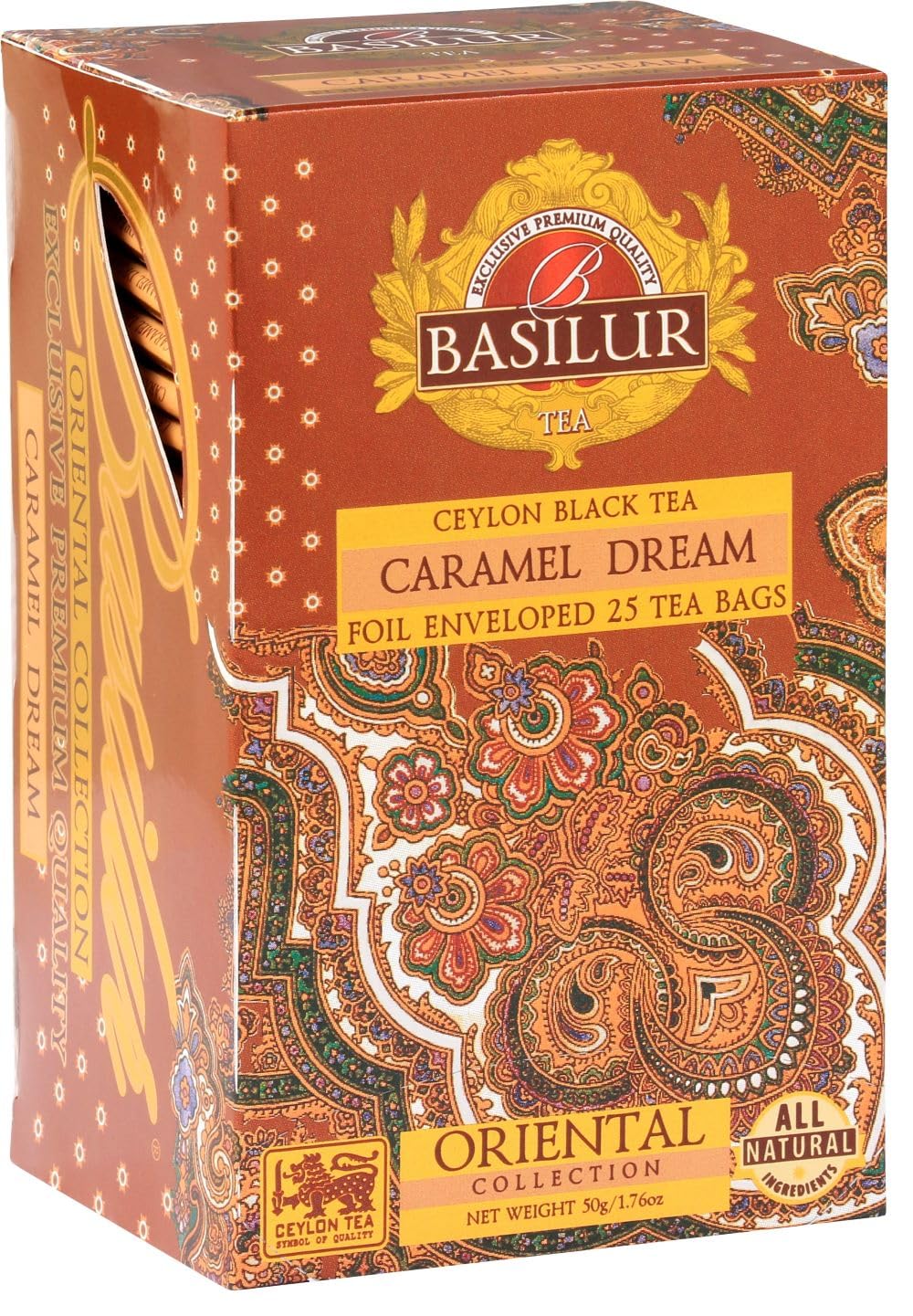 Sponsored Ad – Oriental Collection - Caramel Dream Black Tea | Foil Enveloped 25 Tea Bags