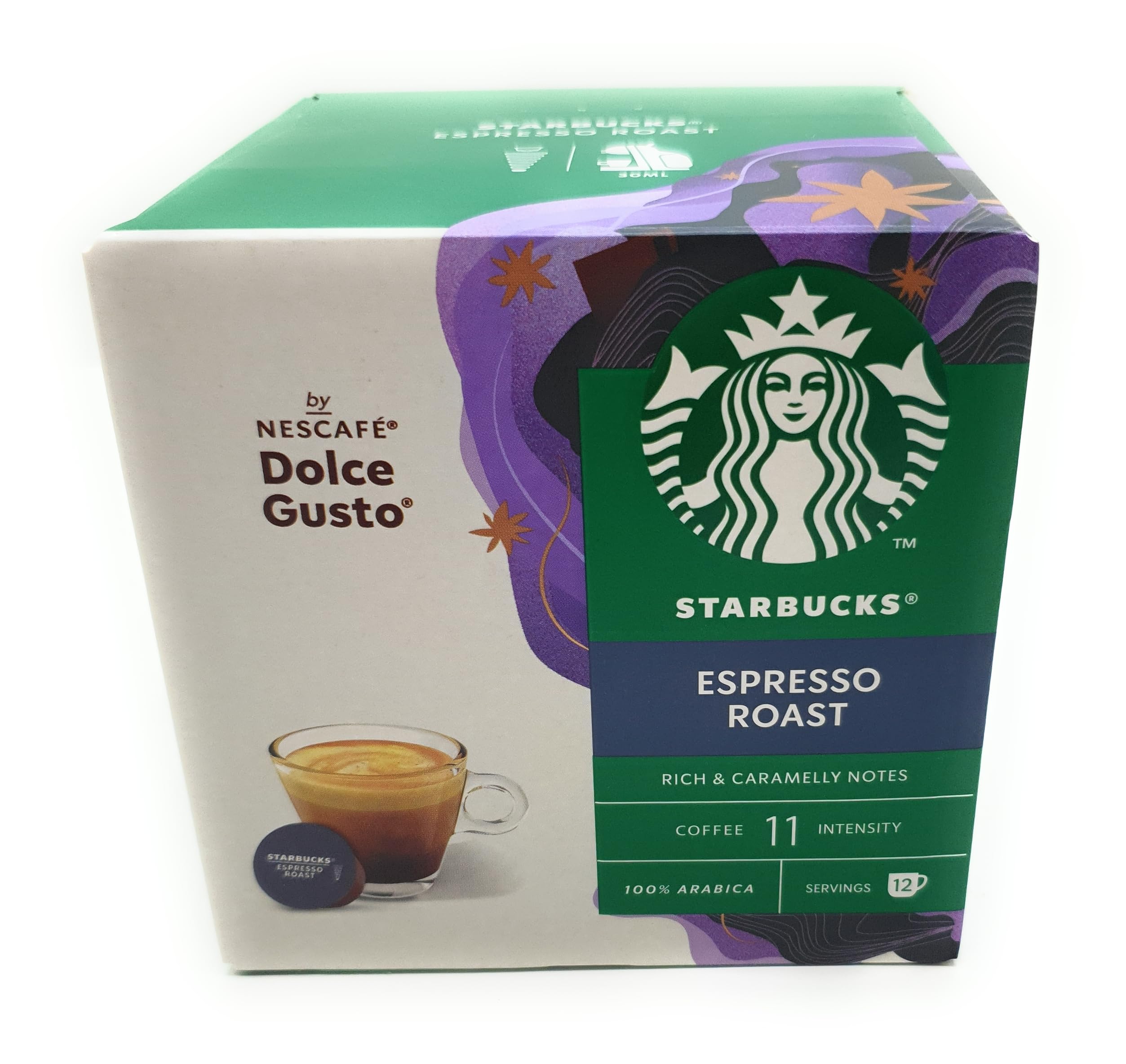 krider- Set bienvenida al cafe, compatible con sistema Dolce Gusto y Starbucks,ESPRESSO ROAST- CAFFE LATTE- CARAMEL MACCHIATO- ESPRESSO INTENSO- CAFE CON LECHE- CORTADO- selección de café a tu medida.