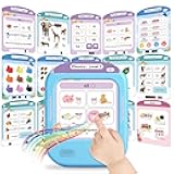 QuTZ Talking Flash Cards, Phonics Flash Cards, Learn to Read with 166 Pages, 29+ Themes, 800+ Words & Fun Facts, 700+ Interactive Games, Toddler Learning Toys for 2-6 Year Old