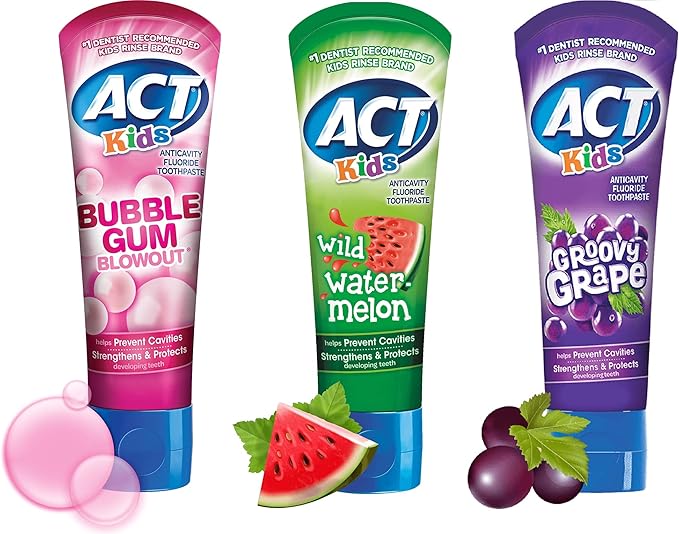 ACT Kids Toothpaste Variety Pack Health & Household