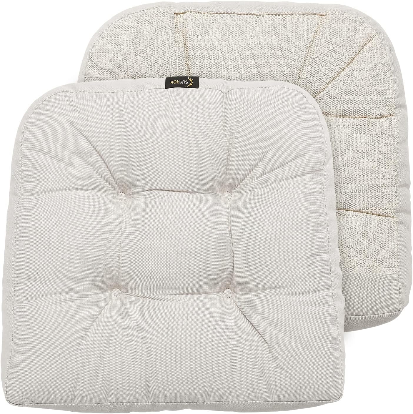 SUNROX Memory Foam Chair Cushions, FadeShield Water