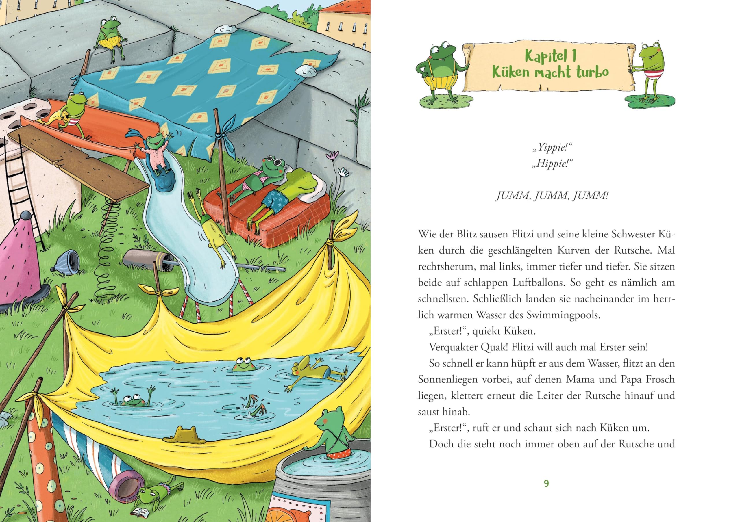 Quak und weg!: Ein Vorlesebuch für Kinder ab 5 Jahren