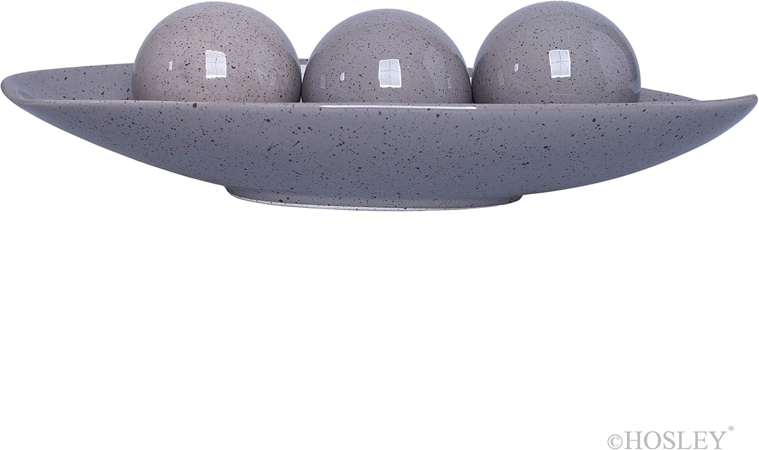 Hosley Decorative Bowl and Orb Set. Ideal GIFT for Weddings