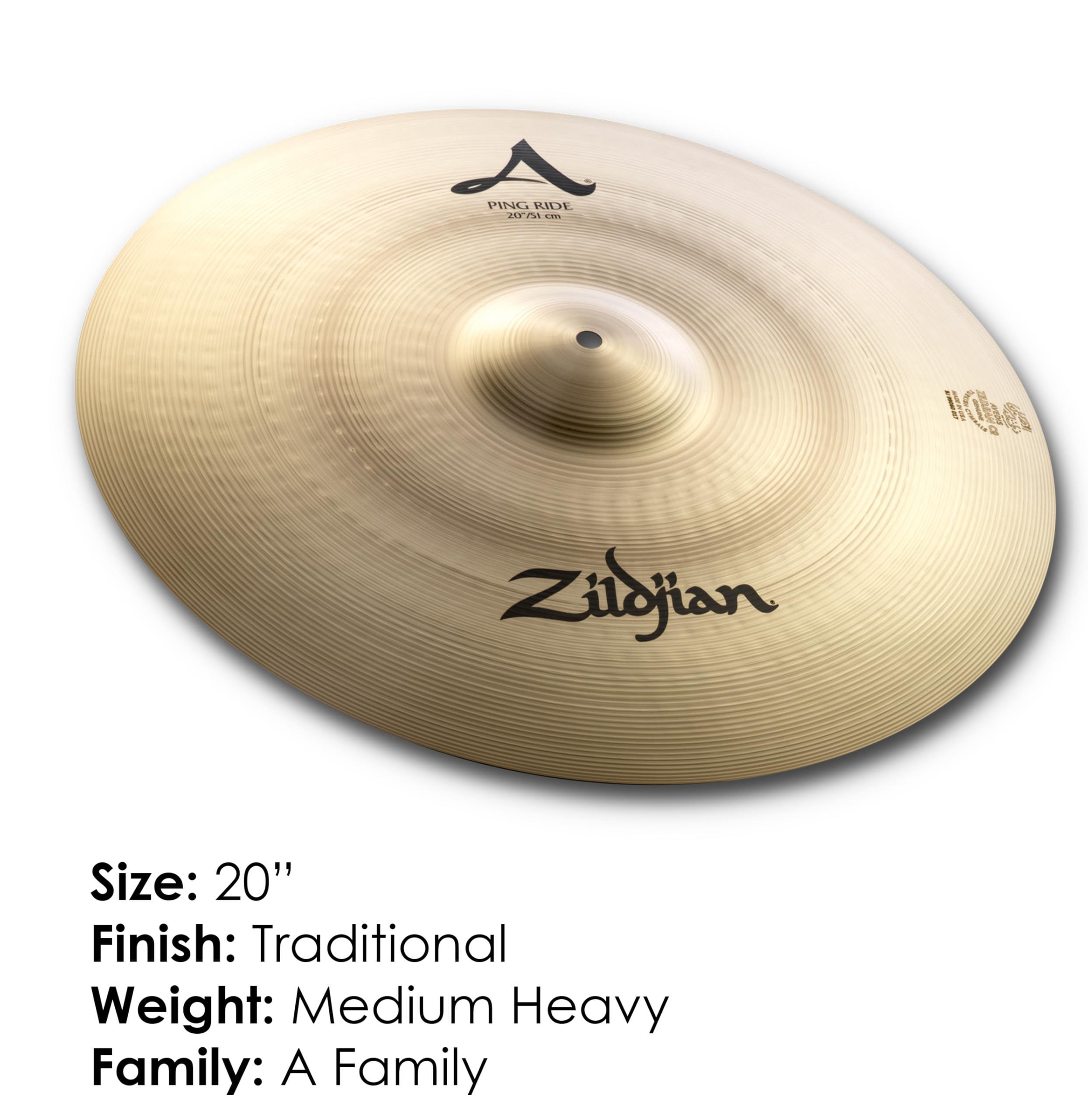 Zildjian A0042 Ping Ride Piatto 20"