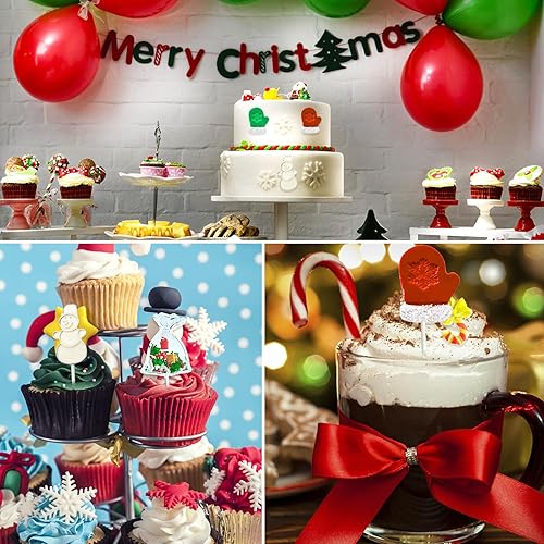 Miniatura 6 de 304 moldes para piruletas de Navidad, molde de muñeco de nieve de Navidad, molde de silicona, bolsa de dulces para árbol de Navidad, moldes de