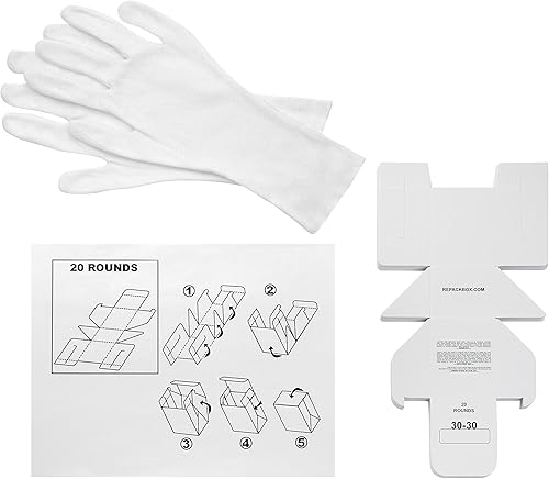 30-30 Winchester - REPACKBOX 30 Box Kit - Caja de munición de cartón militar con capacidad para 20 rondas - Paquetes de 600
