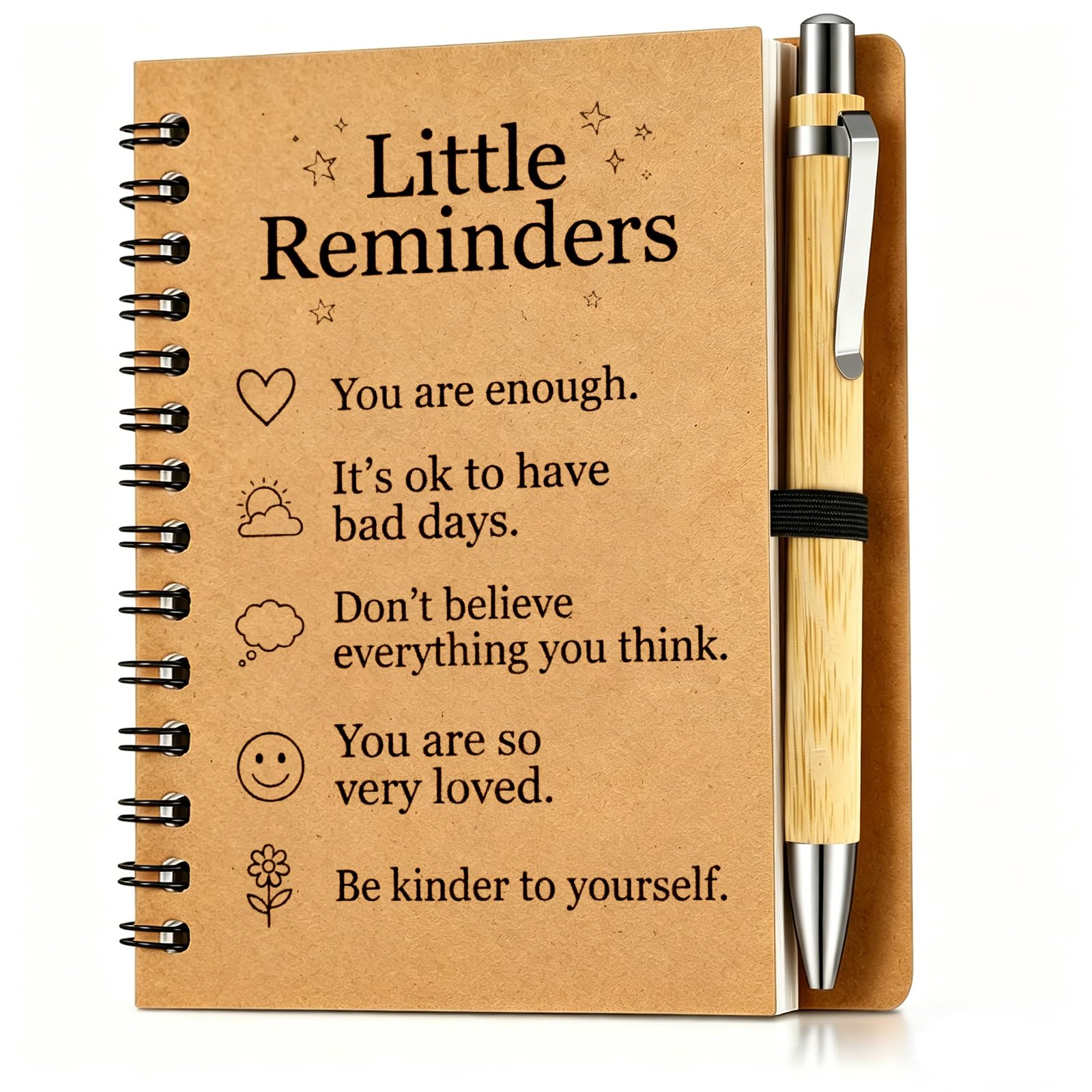 Mitibet 1 Funny Traitor Notebook, Leaving Gifts for Colleagues Women, New Job Present, Work Bestie Farewell Notepad, Humorous Coworker Goodbye Journal, Office Gag Gift (Little Reminders,brown)