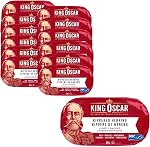 King Oscar, Brisling Sardines en huile d'olive extra vierge, 106 Boîtes de Gram Cans 12)