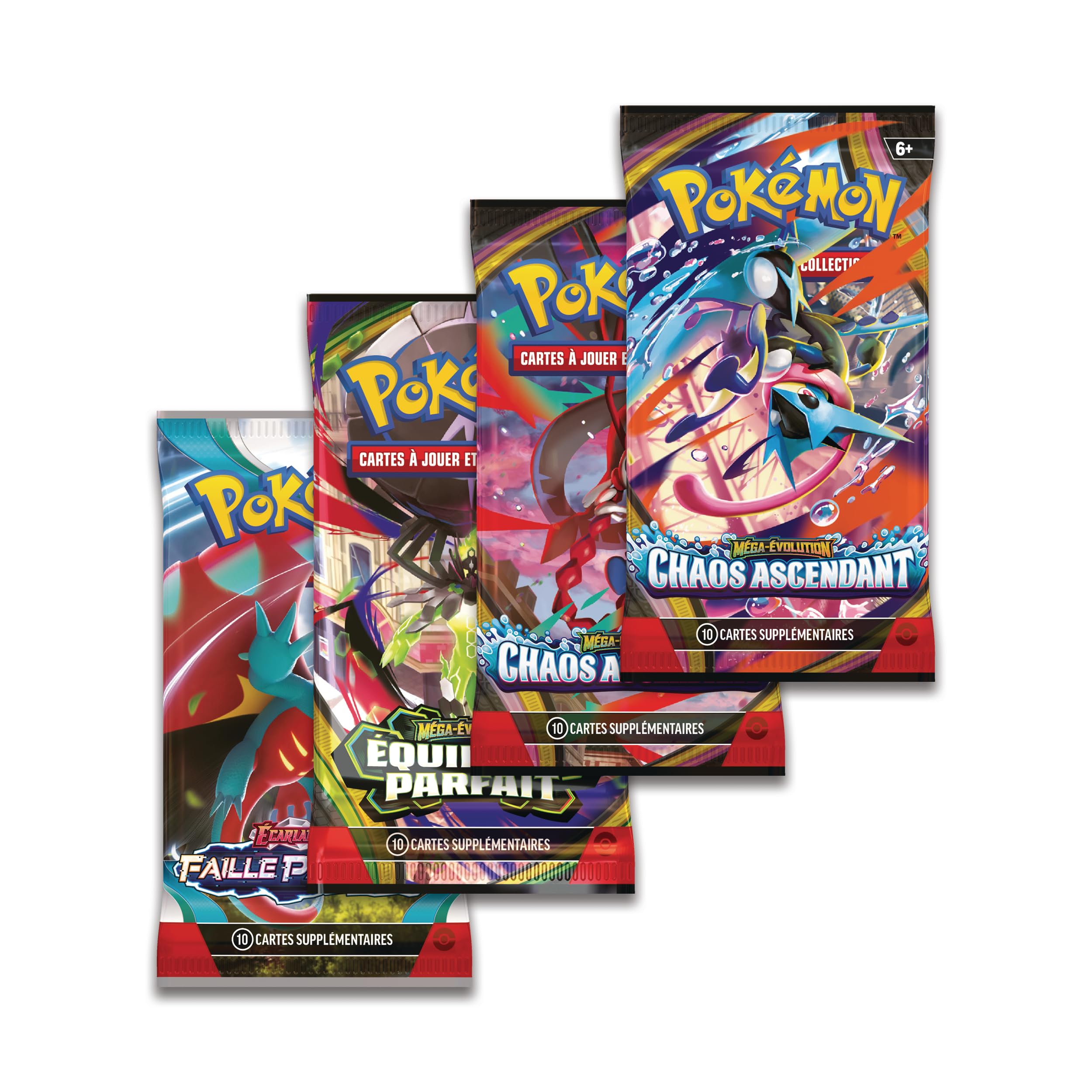 Pokémon : Méga Clair de Lune – Méga-Mélodelfe-ex (4 boosters et 1 Carte Promo Brillante)