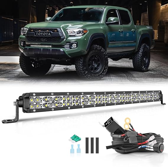 22 Light Bar + Wiring Harness Kit