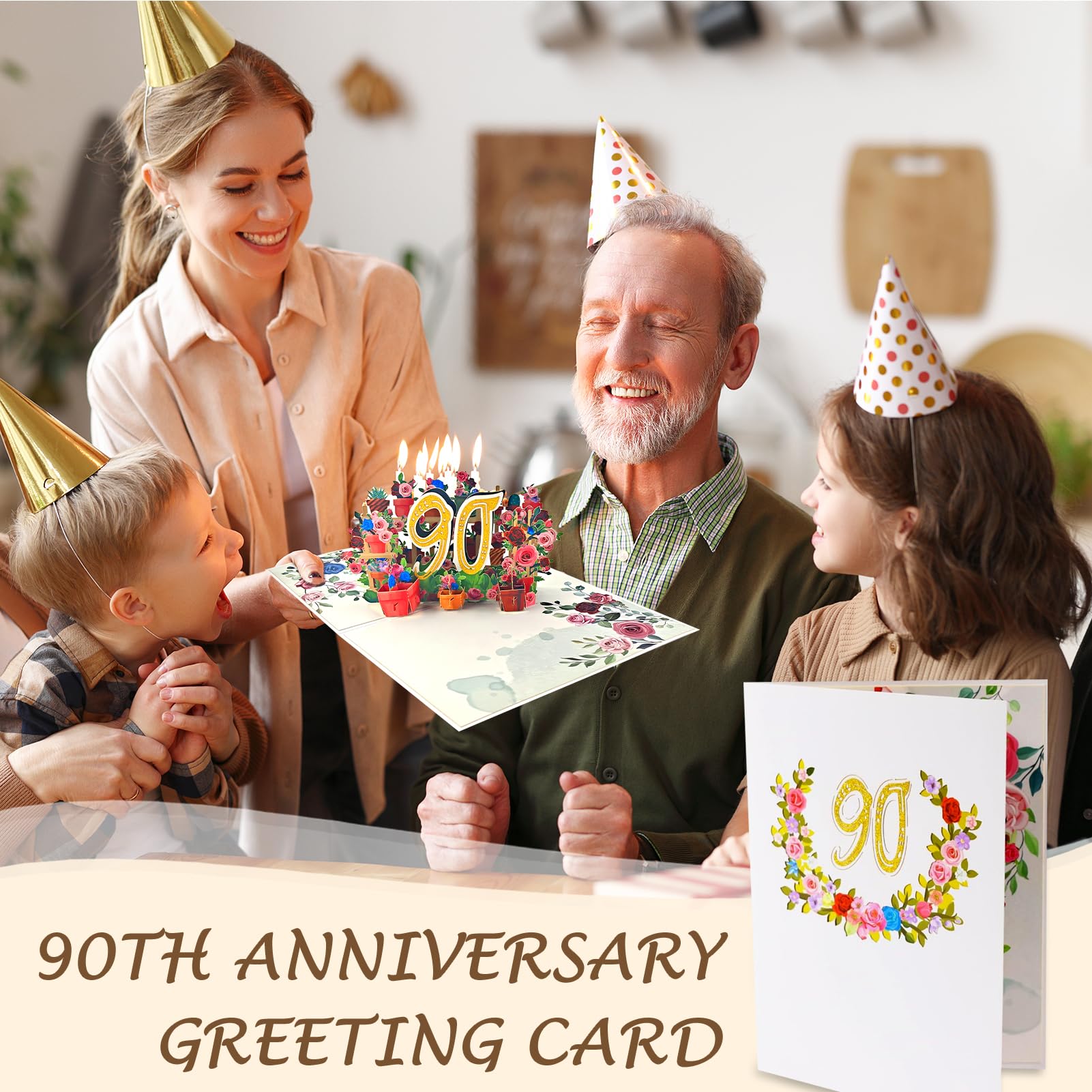 Biglietto pop-up per il 40° compleanno