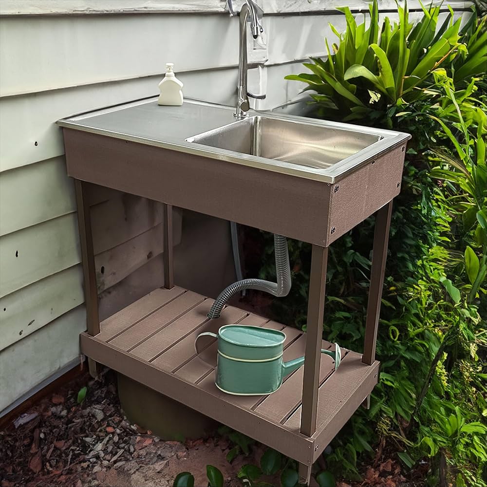 夏　ガーデンシンク　40×50 Amazon.co.jp: アイガーデン(igarden) 屋外 ガーデンシンク