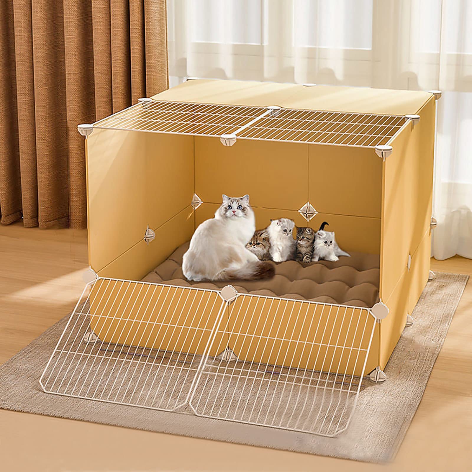 Gabbie per Gatti Recinto per Gatti da Interno Cuccia per Gatti Recinto per Gattini Trasportini per Cani per Cani di Grossa Taglia Gabbia per furetti Recinto per Animali Domestici per Uso