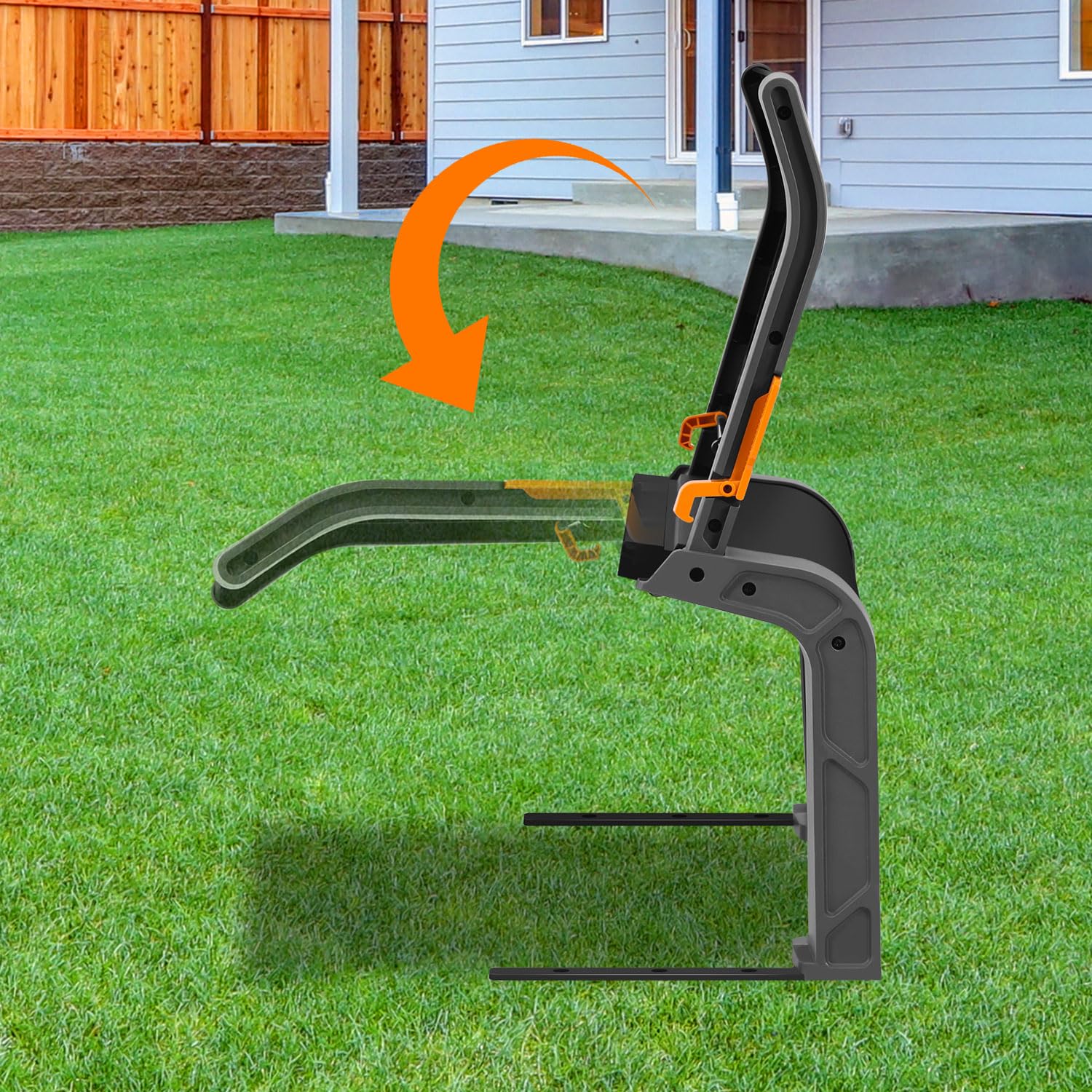 Garage Per Robot Tosaerba Pieghevole - 72x56x36 Cm, Protezione Da Pioggia E Raggi UV, Montaggio Semplice