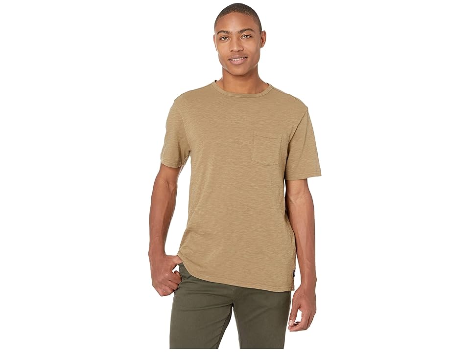 

Roark Well Worn Short Sleeve Knit (Army) Men's Clothing