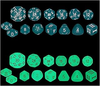 Ray of Frost - 14 Unusual Dice Set Approved for Use with Dungeon Crawl Classics - DCC - Unleashed Arcana