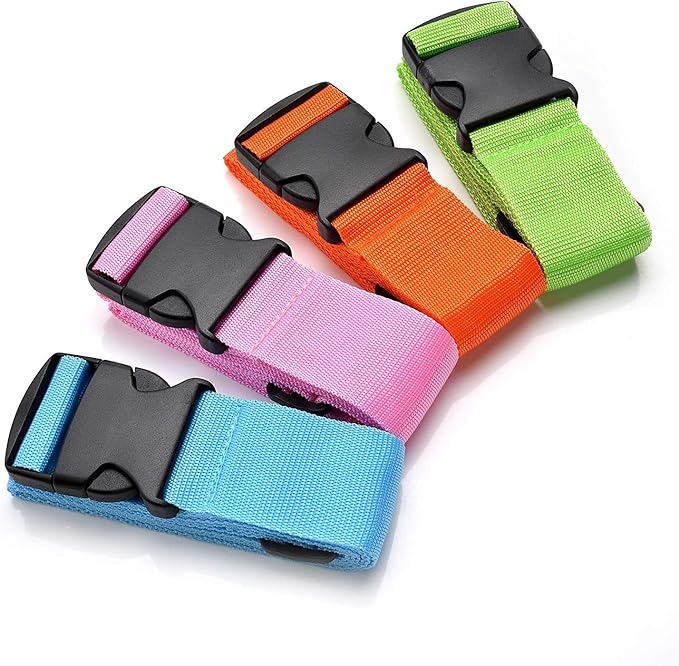 Cinghie Per Valigie 4 Pezzi - Regolabili E Resistente, Ideali Per Viaggi - Foto 8