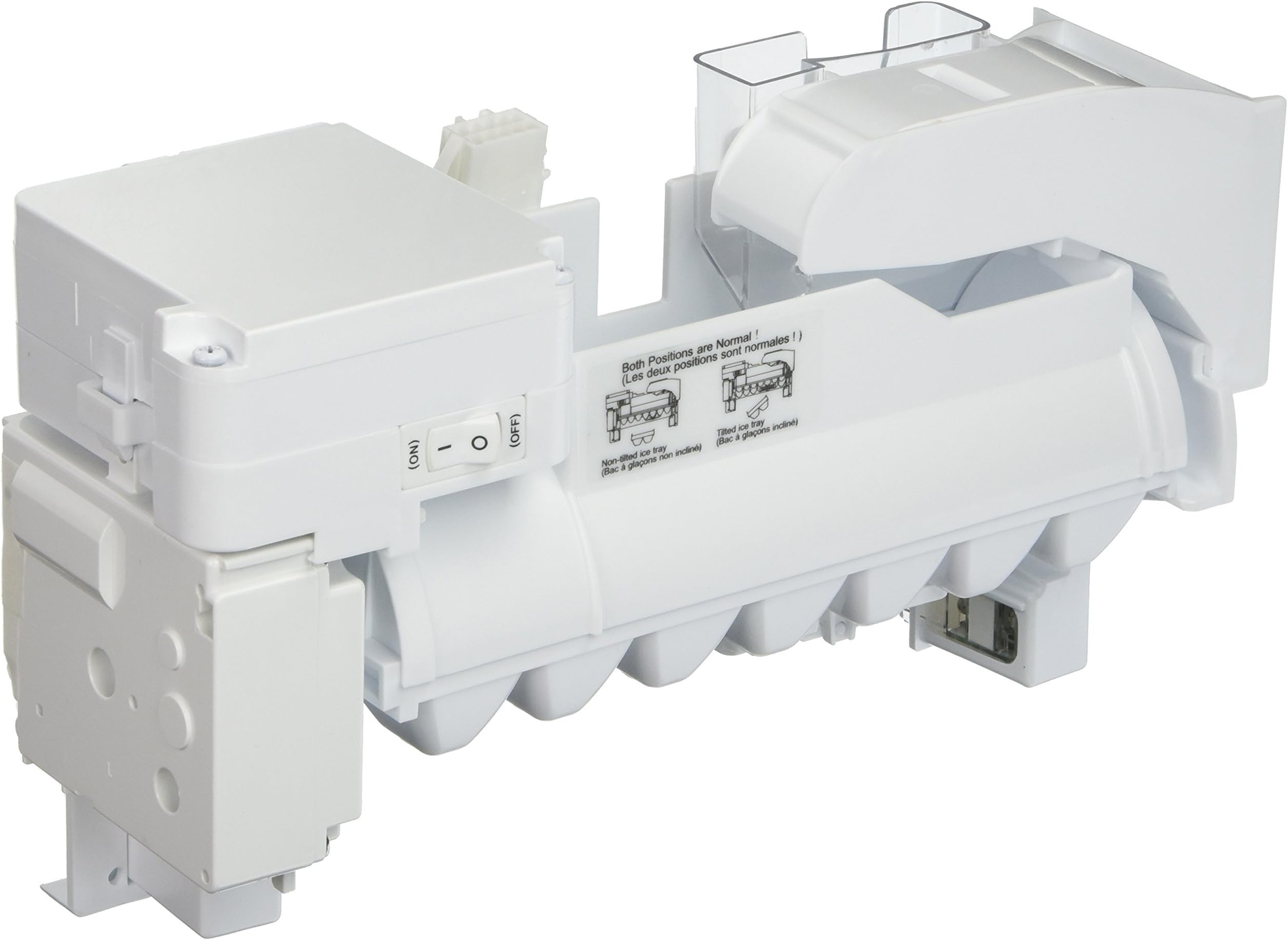 LG AEQ73110205 Genuine OEM Ice Maker Assembly for LG Refrigerators, White