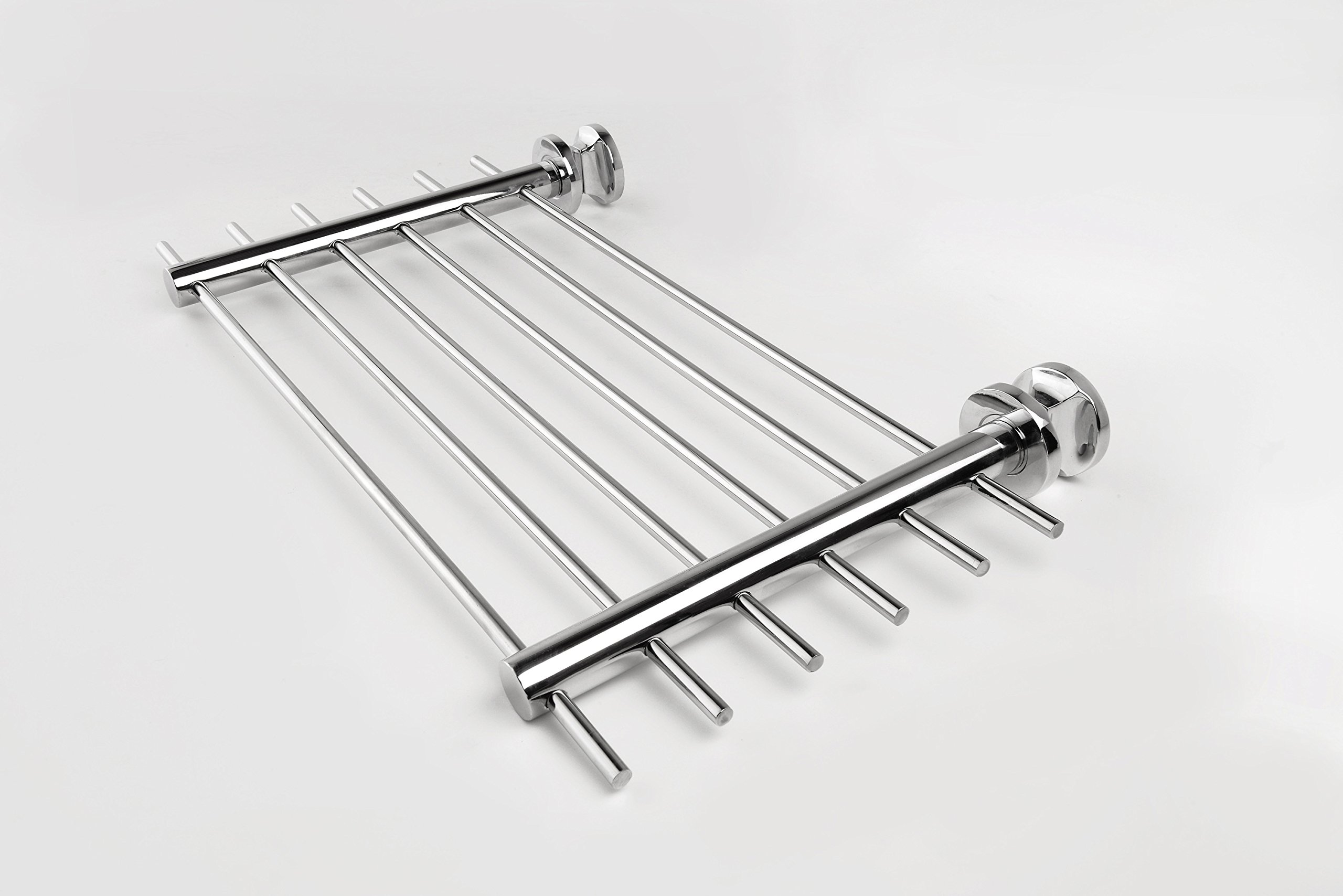 Manissa Chrome Towel Rail Towel Holder/Shelf Towel Rail Accessory