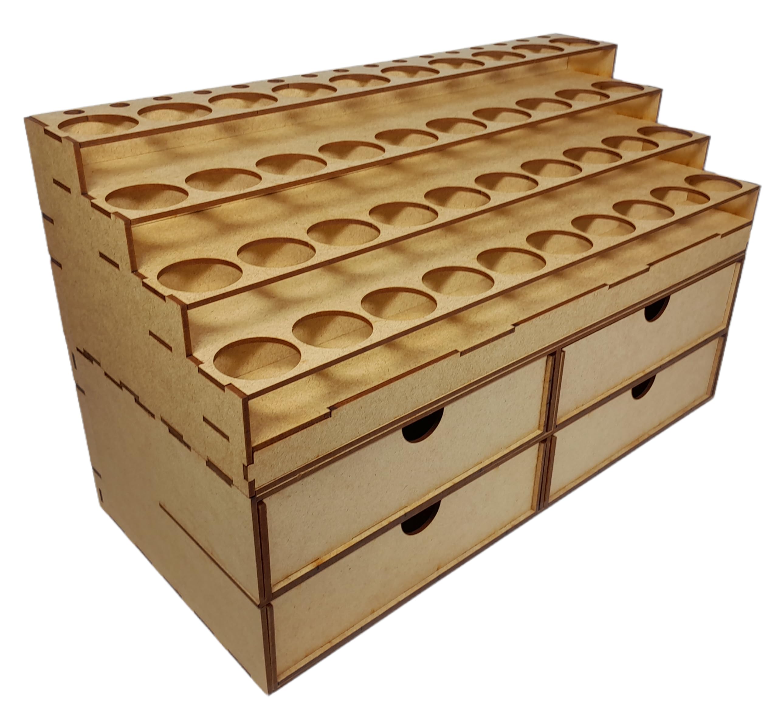 Rangement Peintures Citadel 40 Pots 16 Pinceaux 4 Grands Tiroirs Support Peinture Warhammer 40K