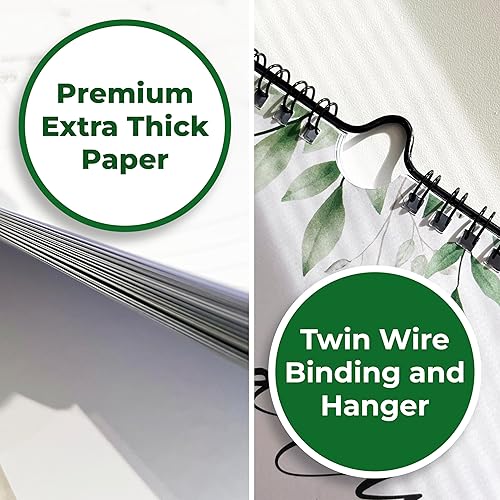 Miniatura 5 de Calendario de pared 2024-2025, 18 meses, desde enero de 2024 hasta junio de 2025, fechas julianas, calendario de pared grande de 17 x 12 pulgadas