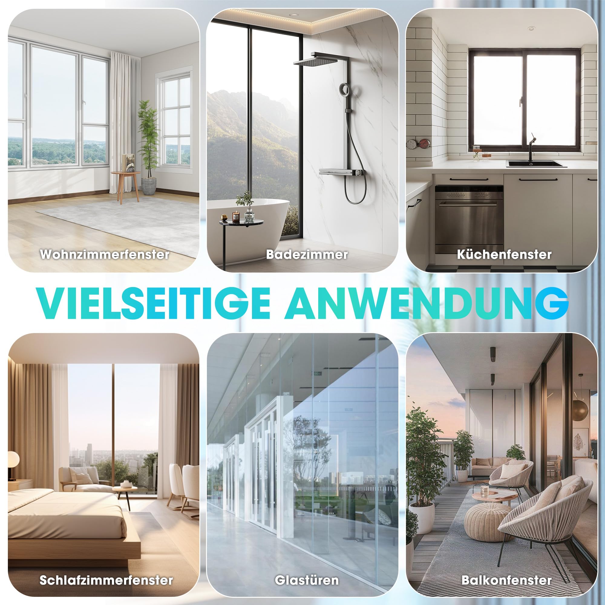 HAUSHOF Fensterputzroboter, Elektrischer Fensterputzer mit 3800Pa Saugkraft | Automatischer Fensterreiniger, 3 Reinigungsmodi, Doppelwassertank, Intelligente Pfadplanung, 10 m Fernbedienung für Fenster