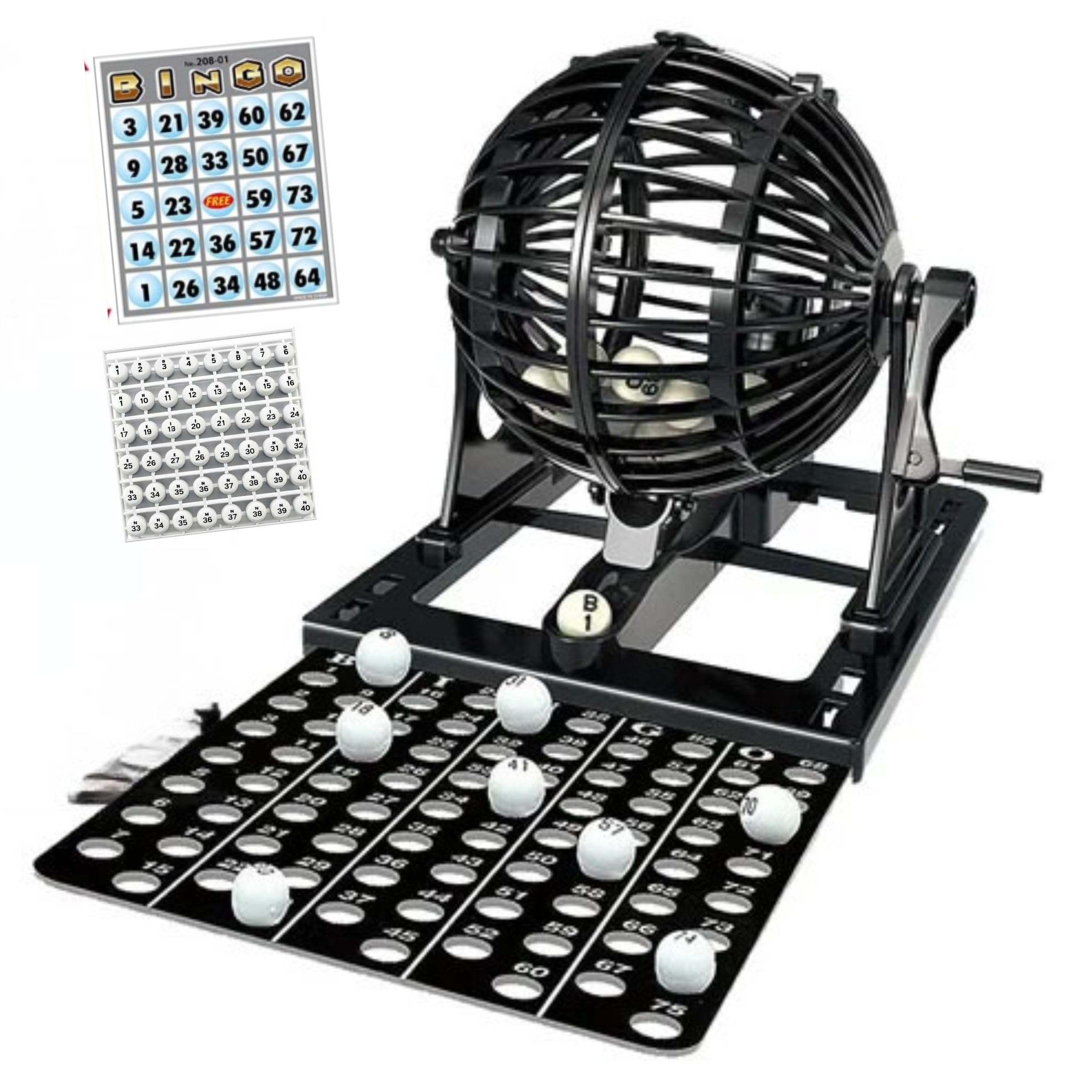 Amazon.co.jp: ビンゴゲームセット 1-75番ボール カード30枚付き