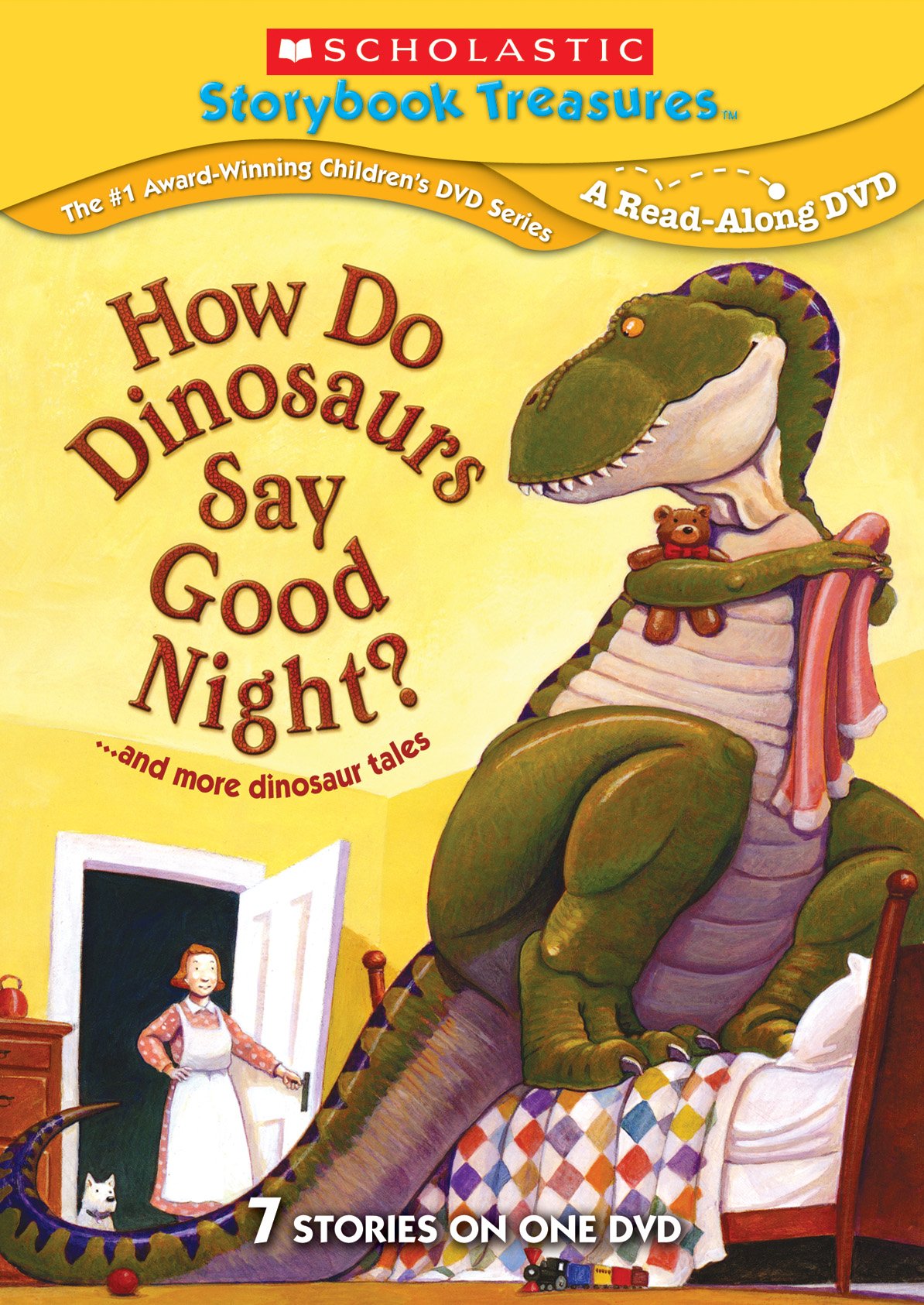 Cuentos rimados How Do Dinosaurs Say Goodnight? para aprender inglés