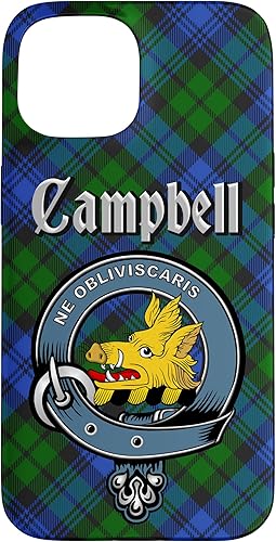 Miniatura 10 de Funda para iPhone 14 Plus Campbell Clan Insignia y Tartán