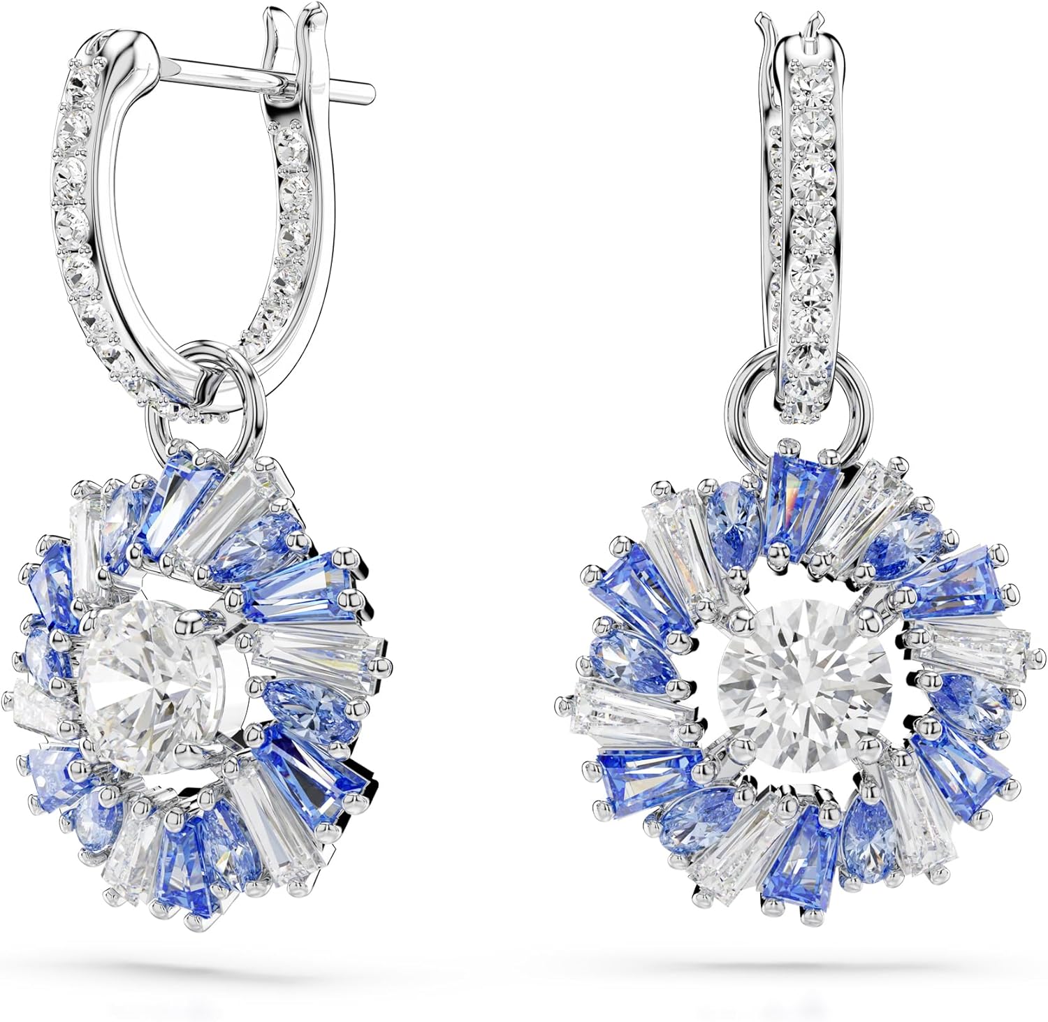 Earrings Swarovski Idyllia 5680016 blue flower