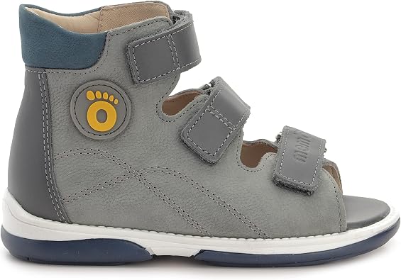 Memo Pedro Corrective Orthopedic High-Top AFO-Like Leather Sandal