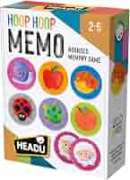Jeu De Mémoire Sensorielle HEADU Pour Enfants 2-5 Ans - 32 Cartes Tactiles, Made In Italy - 11