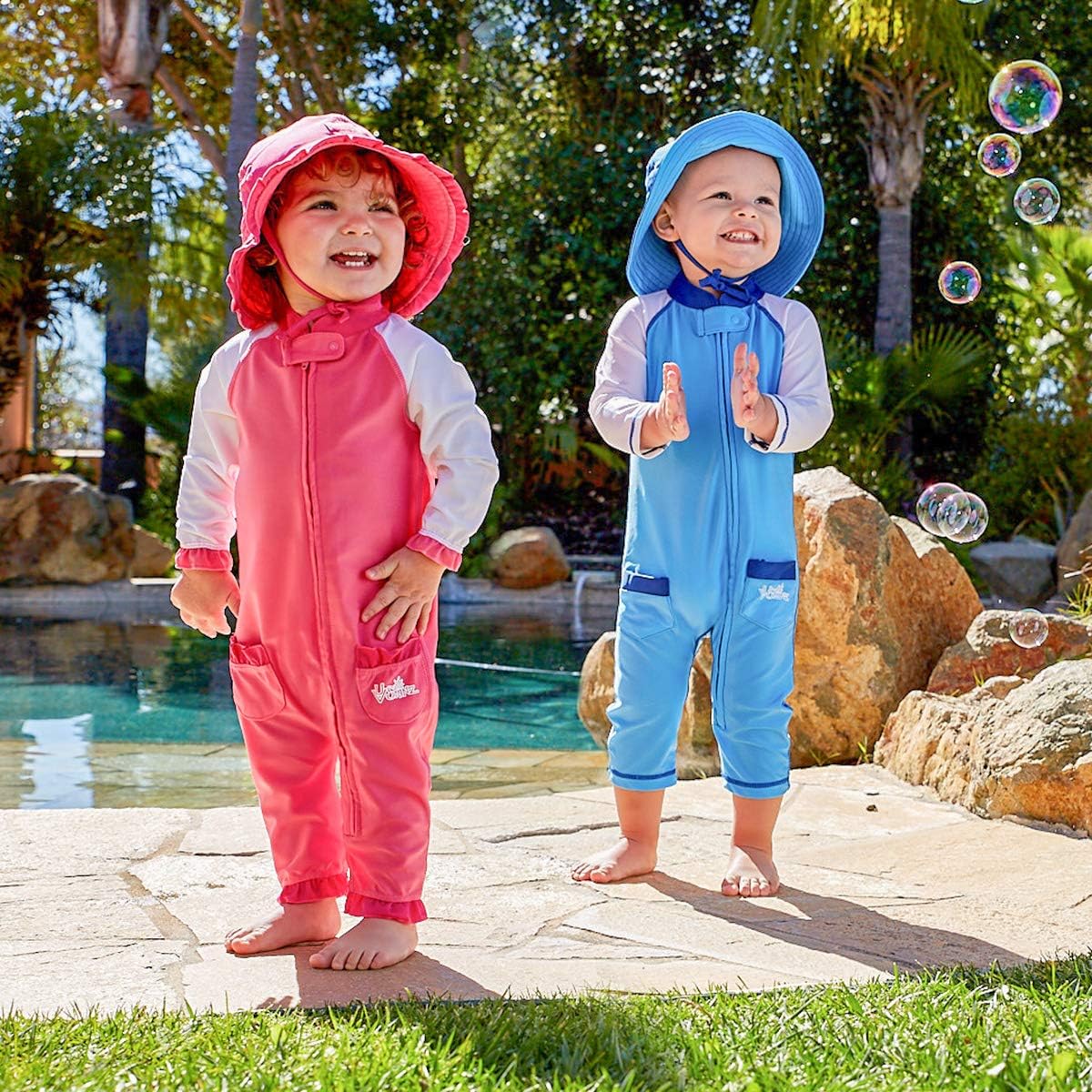 UV SKINZ UPF 50+ Baby Boys' Sun & Swim Suit: Infant And Toddler Sun Protective Swimwear: Clothing, Shoes & Jewelry