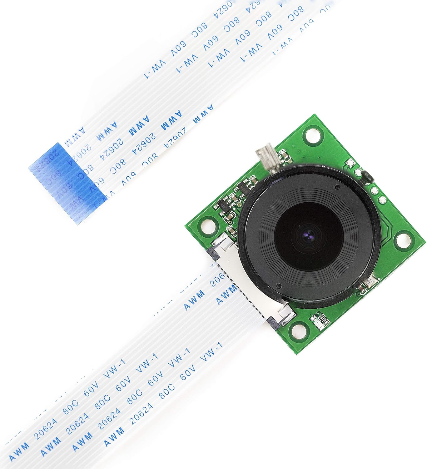 Arducam for Raspberry Pi 5 Camera Module with Interchangeable CS Mount Lens for Pi 5, 4, 3, 3B+, 5MP OV5647 1080P
