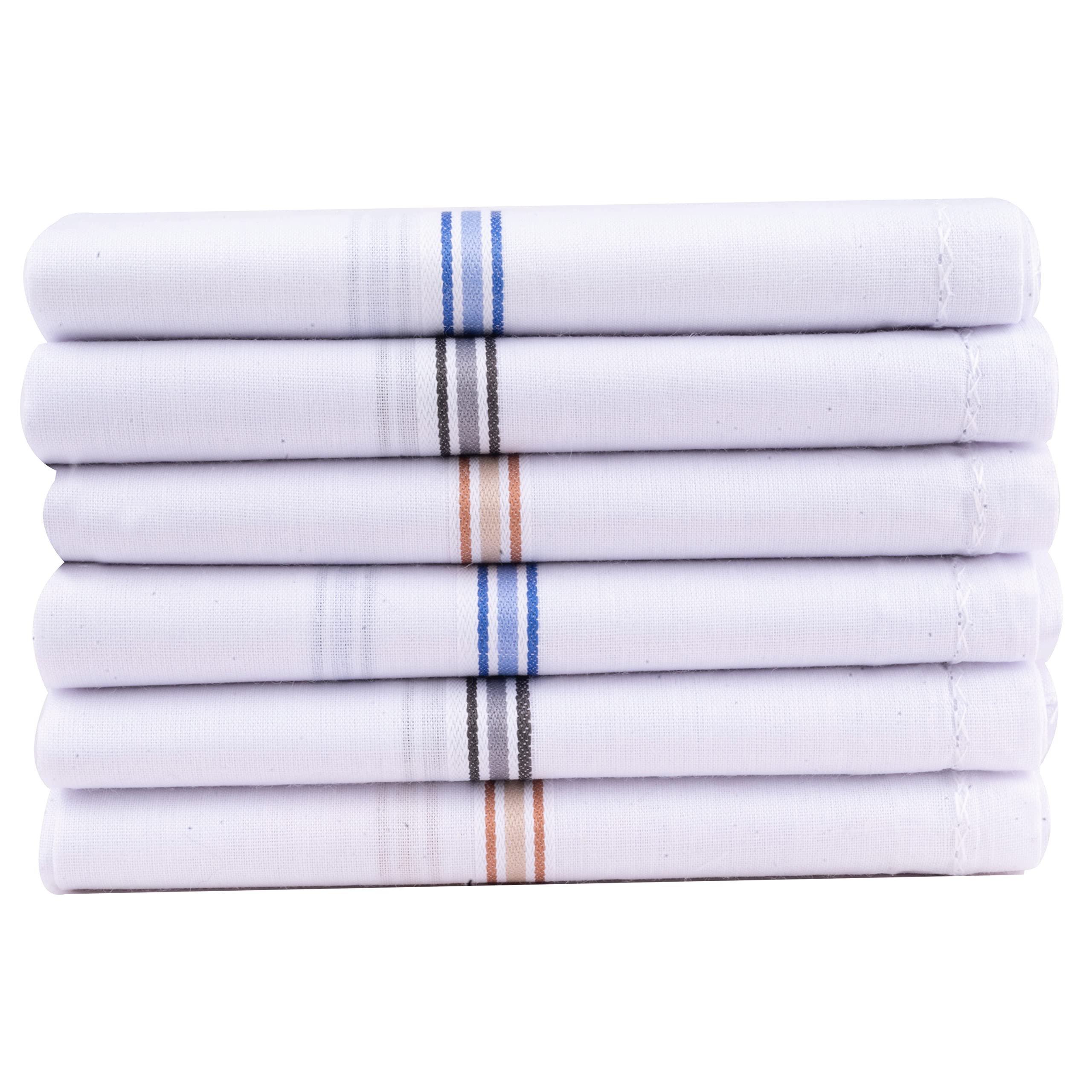 Men's 100% Cotton Premium Handkerchiefs Box Packing (46CM X 46CM)-image-31
