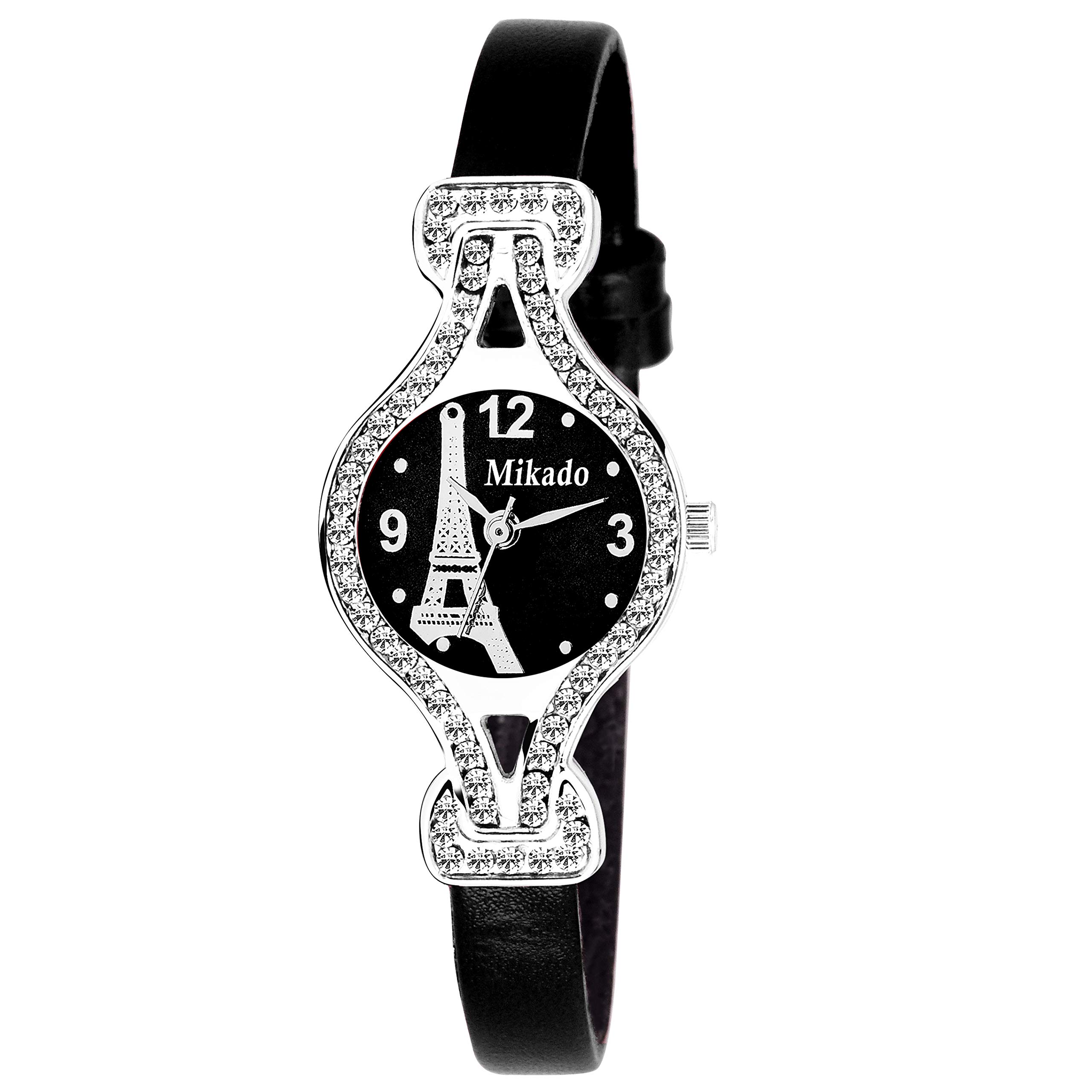 Mikado Black PR 2 Watch for Girls Analog Watch - for Girls (B08CXVQFP8) Amazon Price History, Amazon Price Tracker