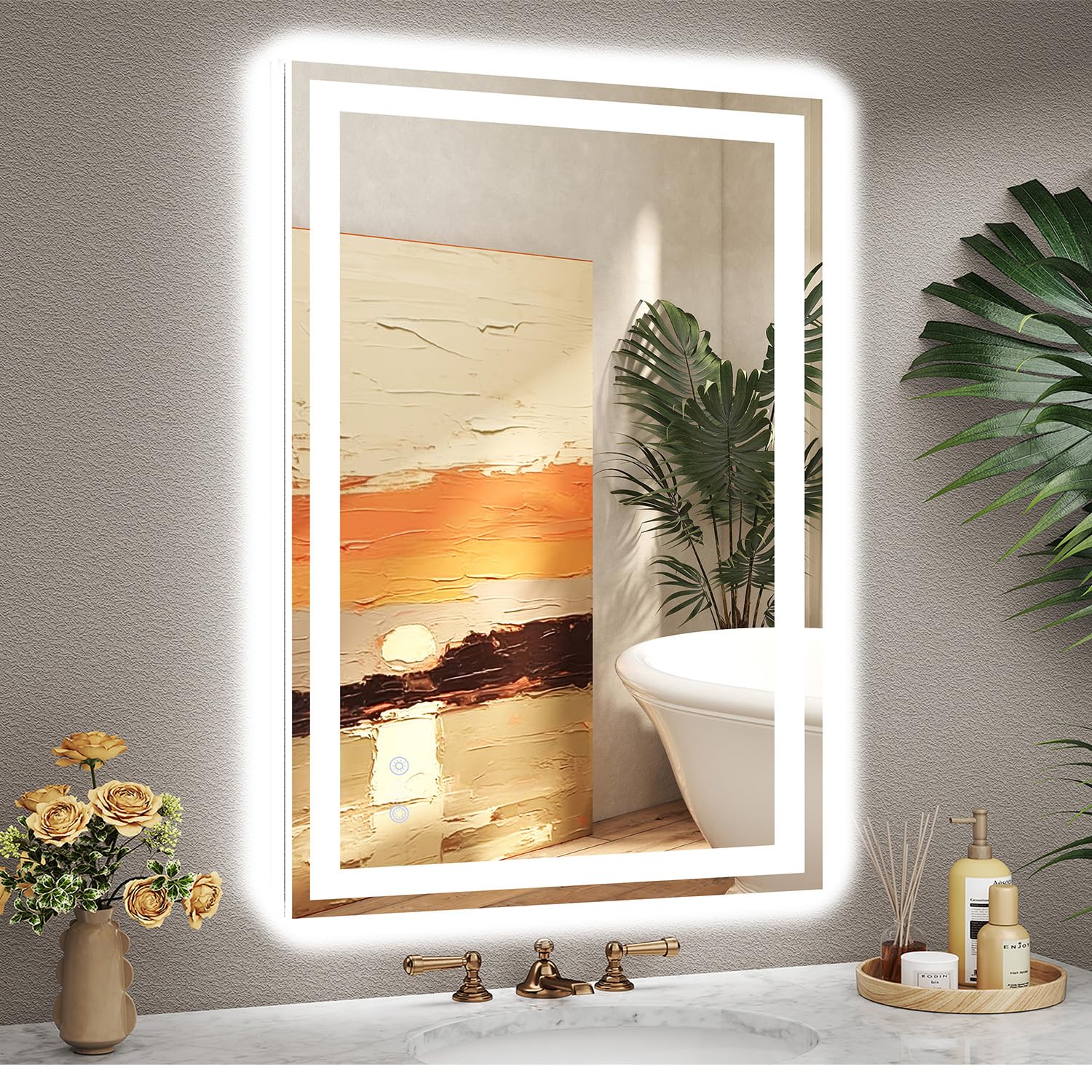 Callsky 24x36 LED Mirror