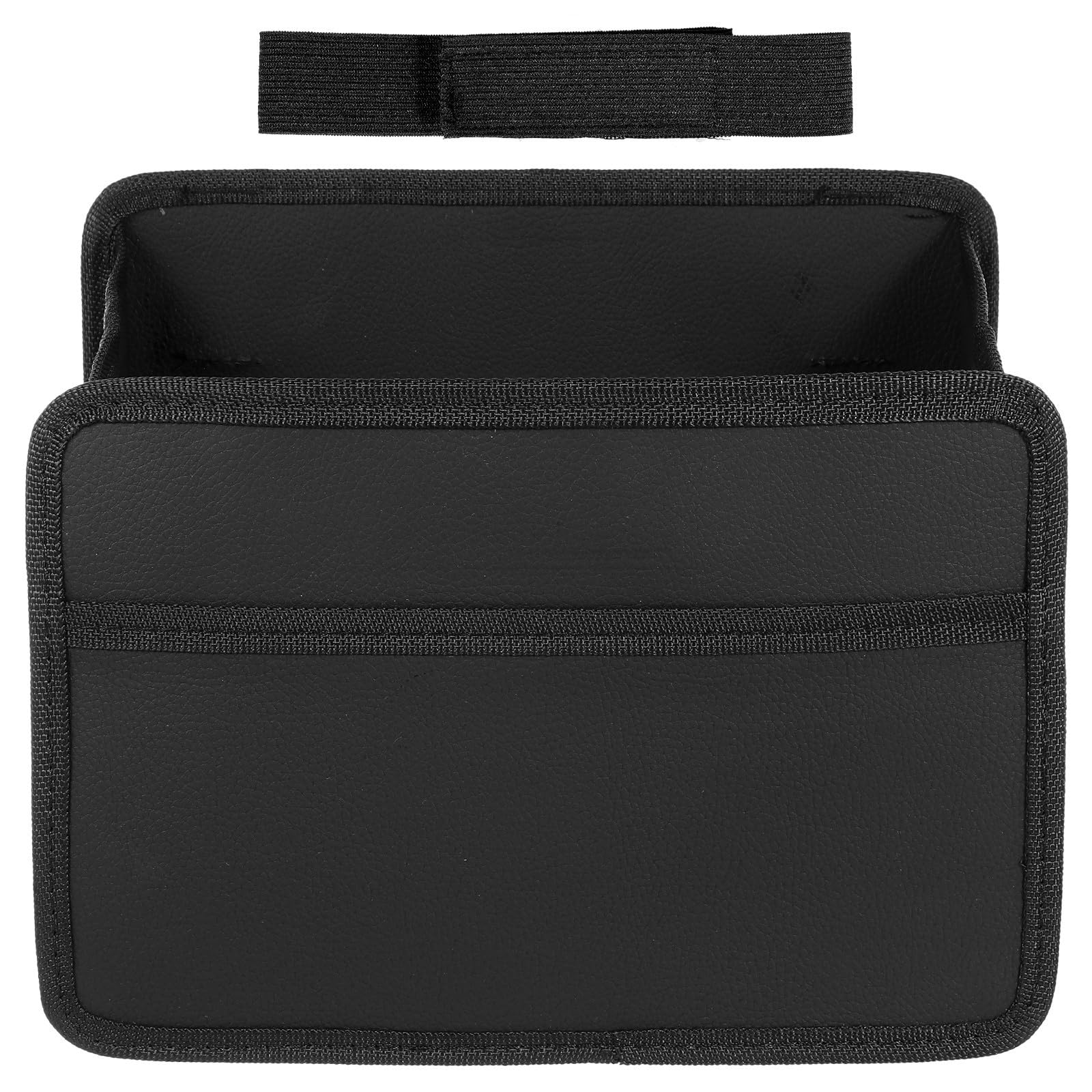 Cubo de basura plegable para coche elimina suciedad en asientos tela Oxford resistente 8