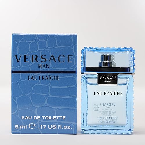 Versace Eau Fraiche de Versace Edt Splash (Mini) para hombre, 5 ml