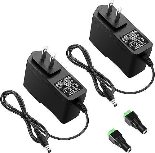 ALITOVE Adaptador de fuente de alimentaciĂłn de 12 V 1 A, 100 240 V CA a CC 12 voltios, 12 W, 1000 mA 600 mA 500 mA con punta de 0.217 x 0.098in ALITOVE Adaptador de fuente de alimentaciĂłn de 12 V 1 A, 100 240 V CA a CC 12 voltios, 12 W, 1000 mA 600 mA 500 mA con punta de 0.217 x 0.098in