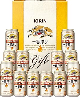 一番搾り ビールギフト キリン一番搾り生ビール セット 350ml×10本 500ml×2本 K-IS3 お歳暮