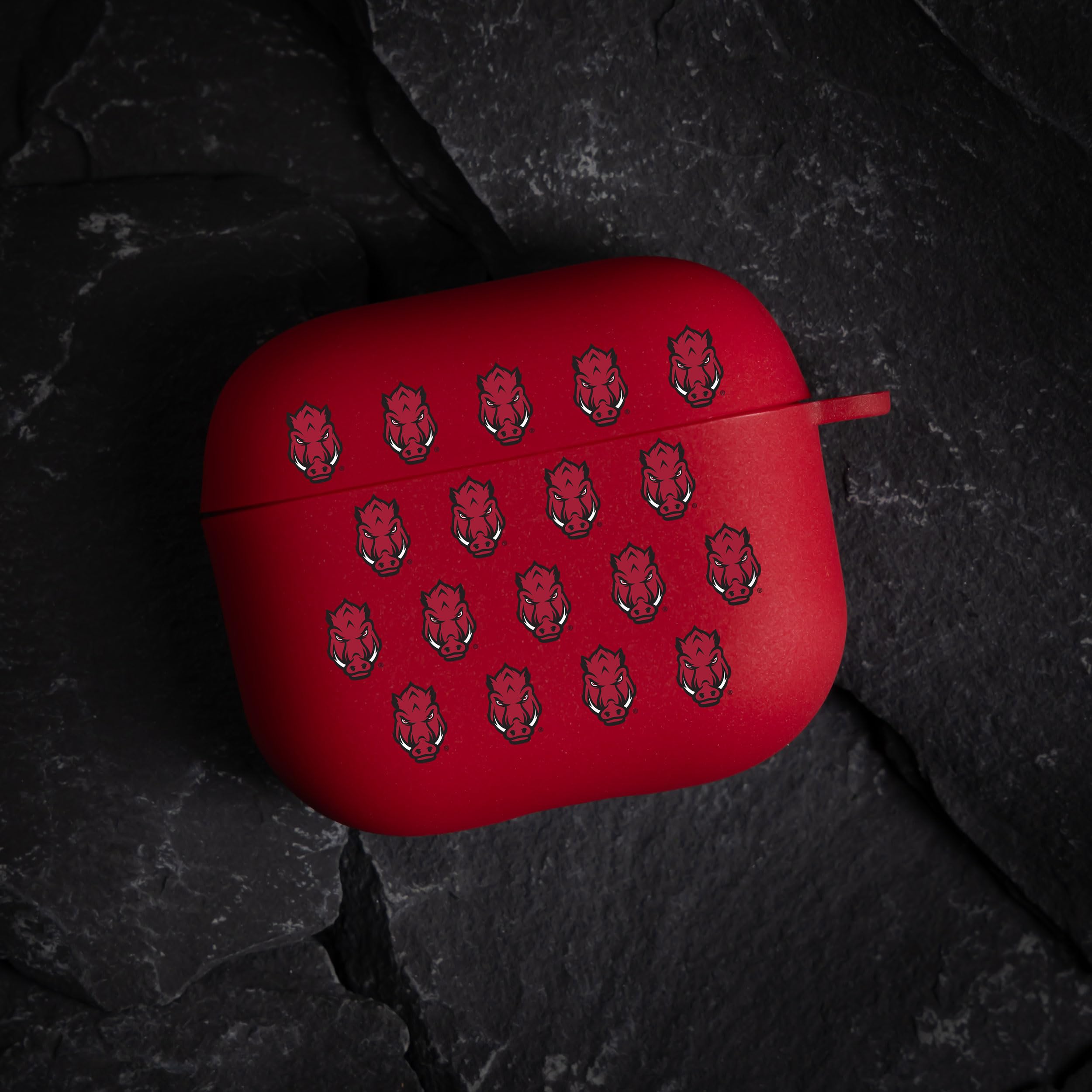 Arkansas Razorbacks HD Case Cover Compatible with Apple AirPods Gen 3 - Repeating