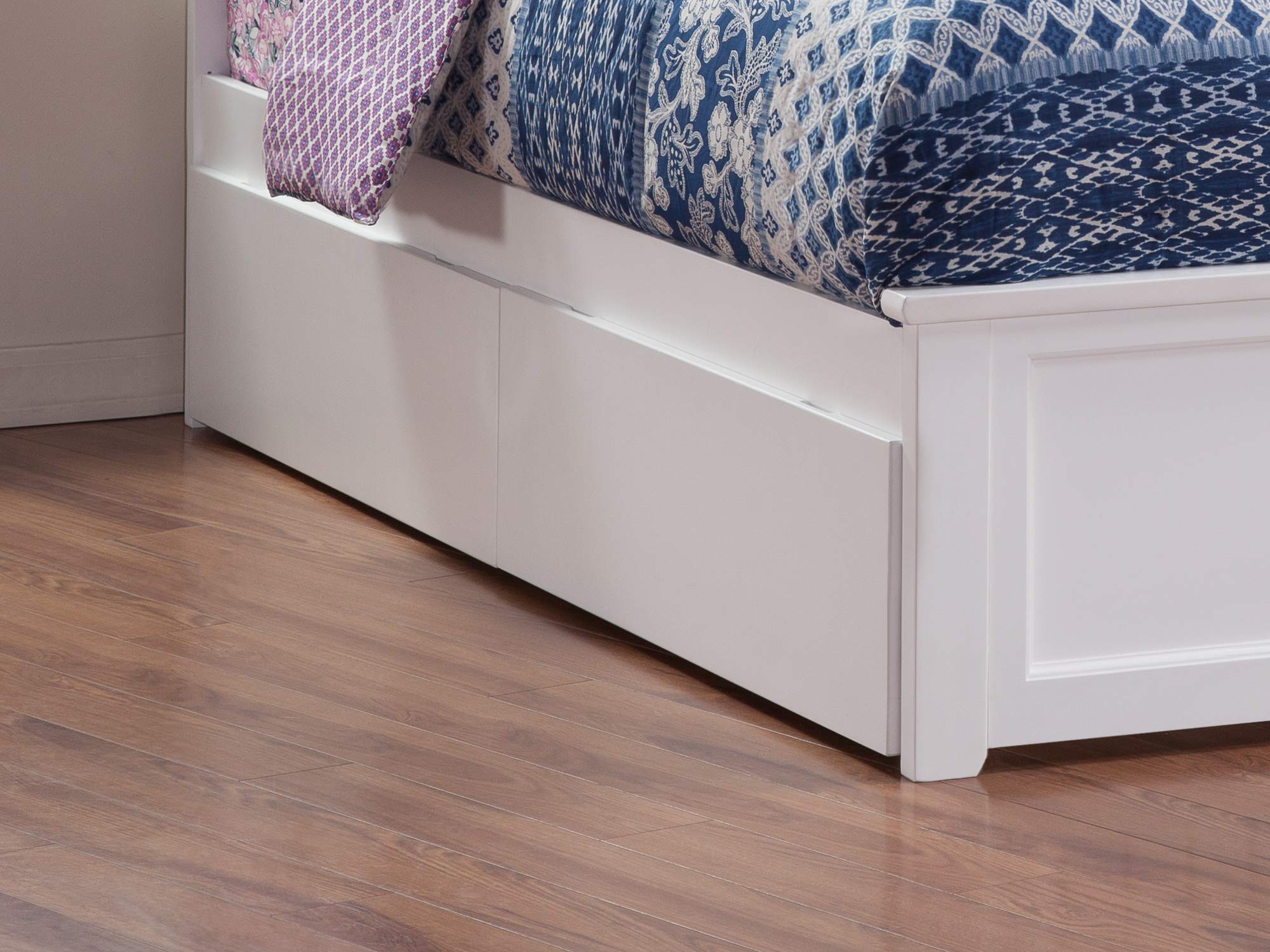 AFI Under Bed Drawers (Set of 2), Twin/Full, White