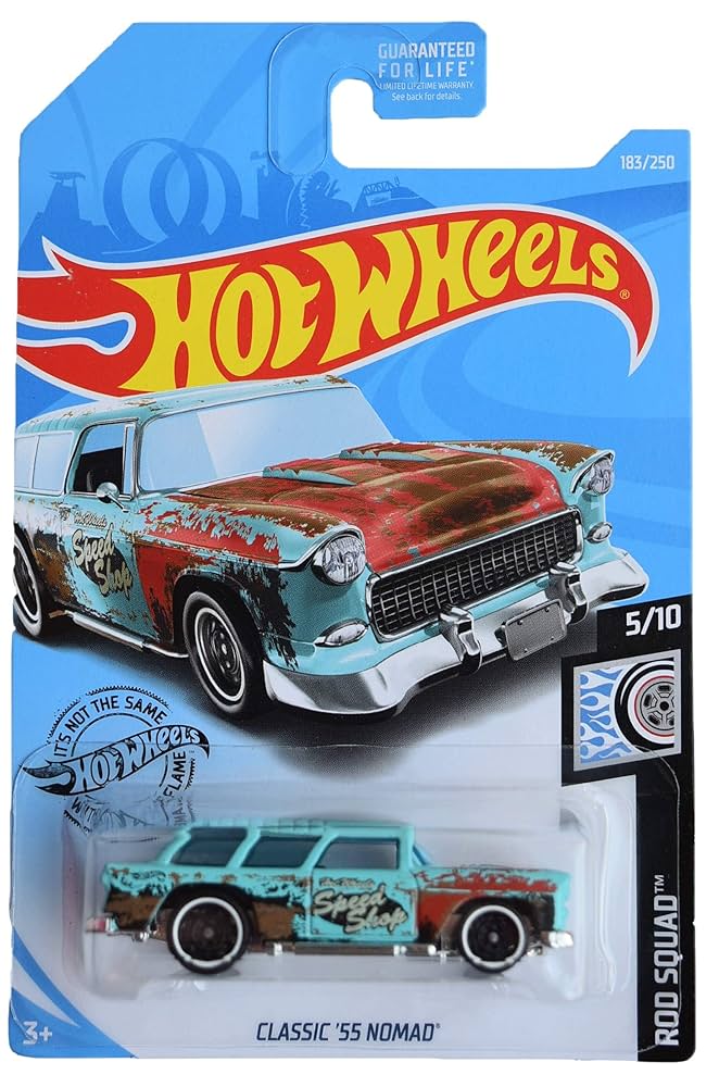 Hot Wheels Rod Squad Series 5/10 Classic '55 Nomad 183/250