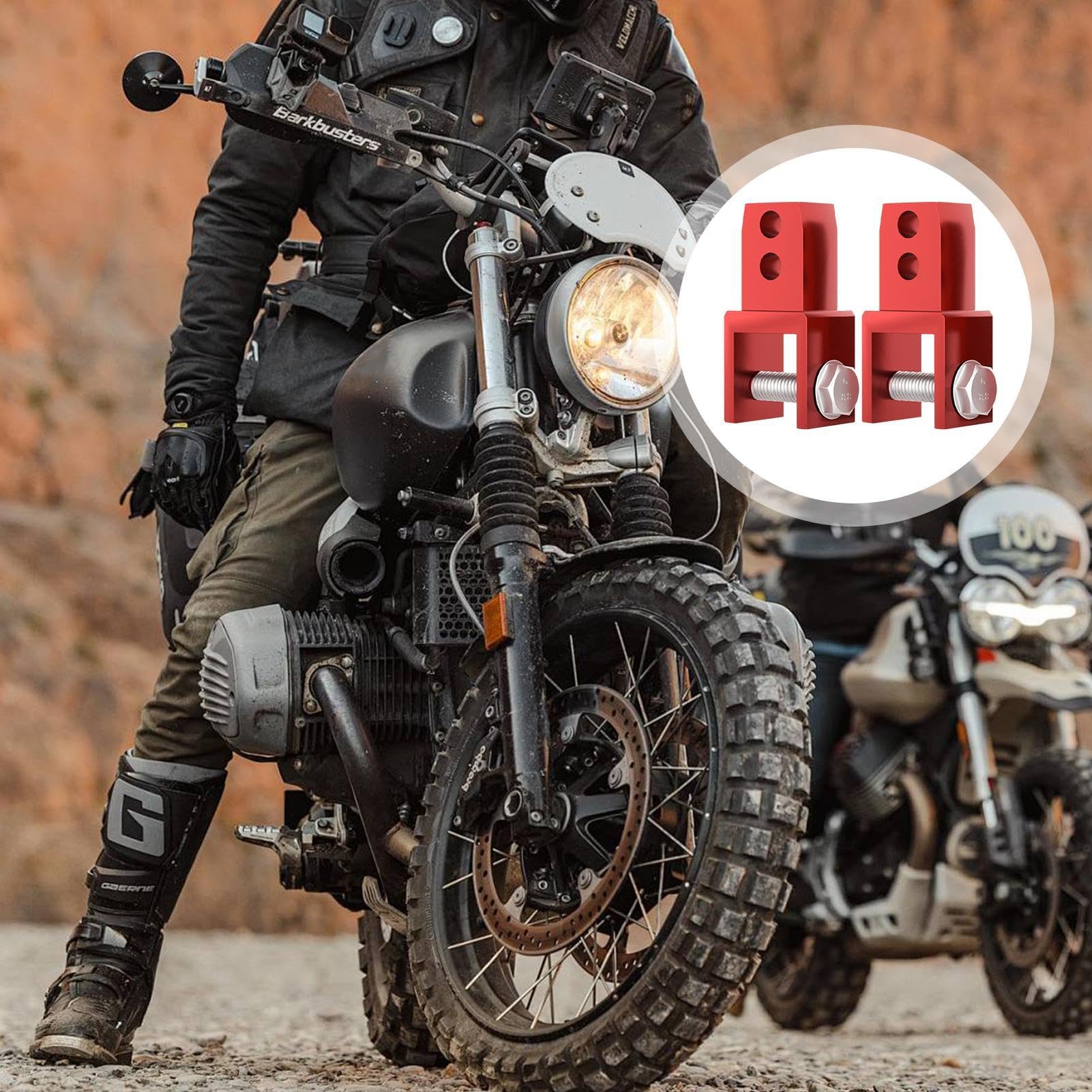 Kit D'extension D'amortisseur Arrière Pour Moto - Kit De Levage De Suspension Pour Moto - Support De Relocalisation Réglable - Support De Choc Arrière Réglable